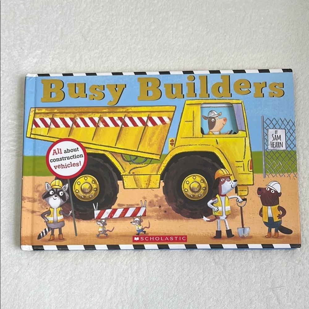 Busy Builders Scholastic Children’s Board Book